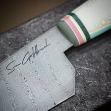 Load image into Gallery viewer, Damascus Chef&#39;s Knife with 12 Layer Handle